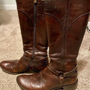 🔥 Vintage Italian Leather Riding boots 🔥